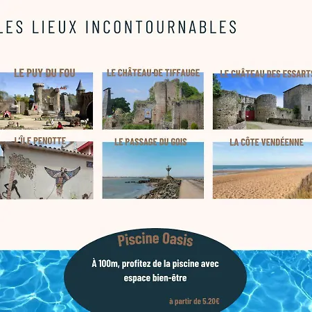 Entre Terre Et Mer Les Essarts  Exterior foto